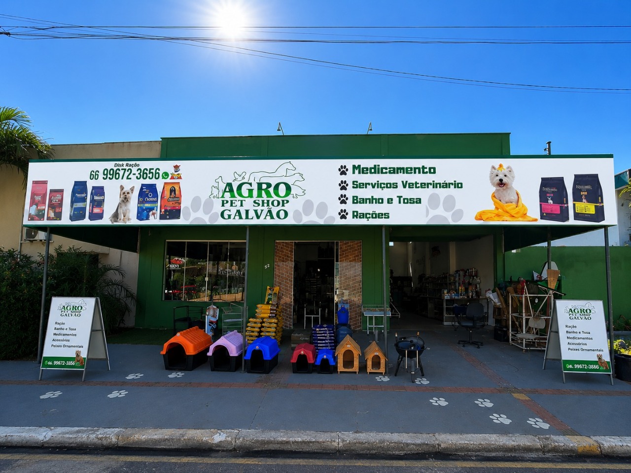 Unidade 1 - Agro Pet Shop Galvão
